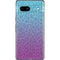Cheetah Print Purple and Blue Google Pixel 7a Skin